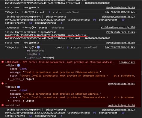 Metamask: Receiving Invalid Address on Web3
